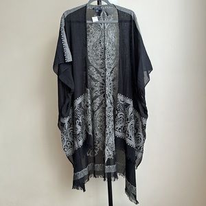 American Eagle Outfitters Cover Up Kimono Cotton
